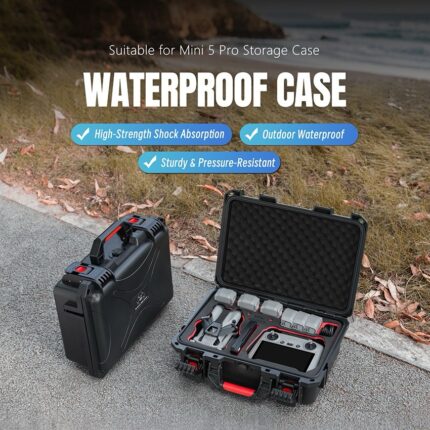 DJI Mini 5 Pro Waterproof Hard Case Portable
